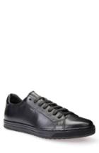 Men's Geox Ricky Leather Sneaker Us / 39eu - Black