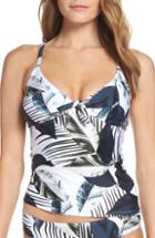 Women's La Blanca Tie Front Tankini Top