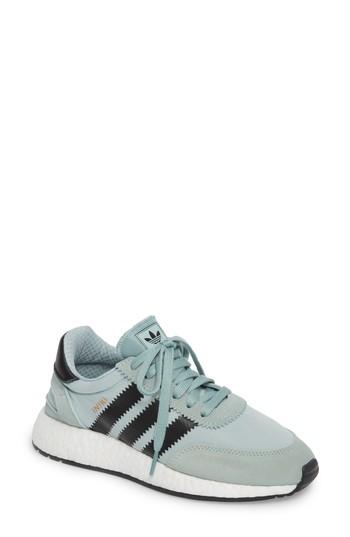 Women's Adidas Iniki Running Shoe .5 M - Blue