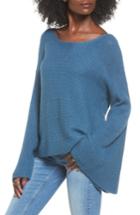 Women's Bp. Flare Sleeve Sweater, Size - Blue/green