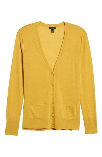 Women's Halogen V-neck Pocket Cardigan