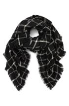 Women's Bp. Check Scarf, Size - Black