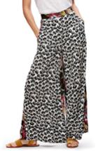 Women's Free People In The Mix Wide Leg Pants - Black