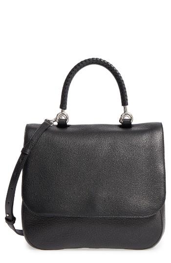 Max Mara Top Handle Leather Satchel -
