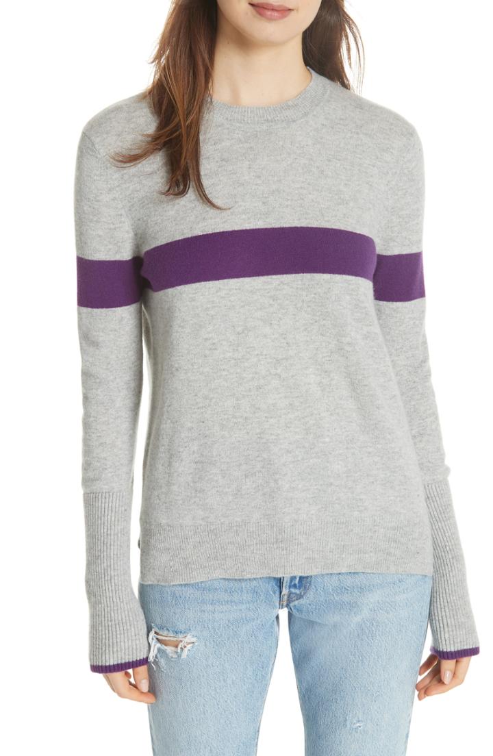 Women's La Ligne Bold Stripe Cashmere Sweater