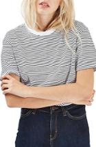 Women's Topshop Stripe Boxy Tee