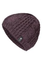 Women's The North Face 'minna' Cable Knit Beanie - Black
