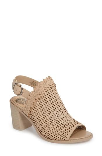 Women's Vince Camuto Tricinda Block Heel Sandal .5 M - White