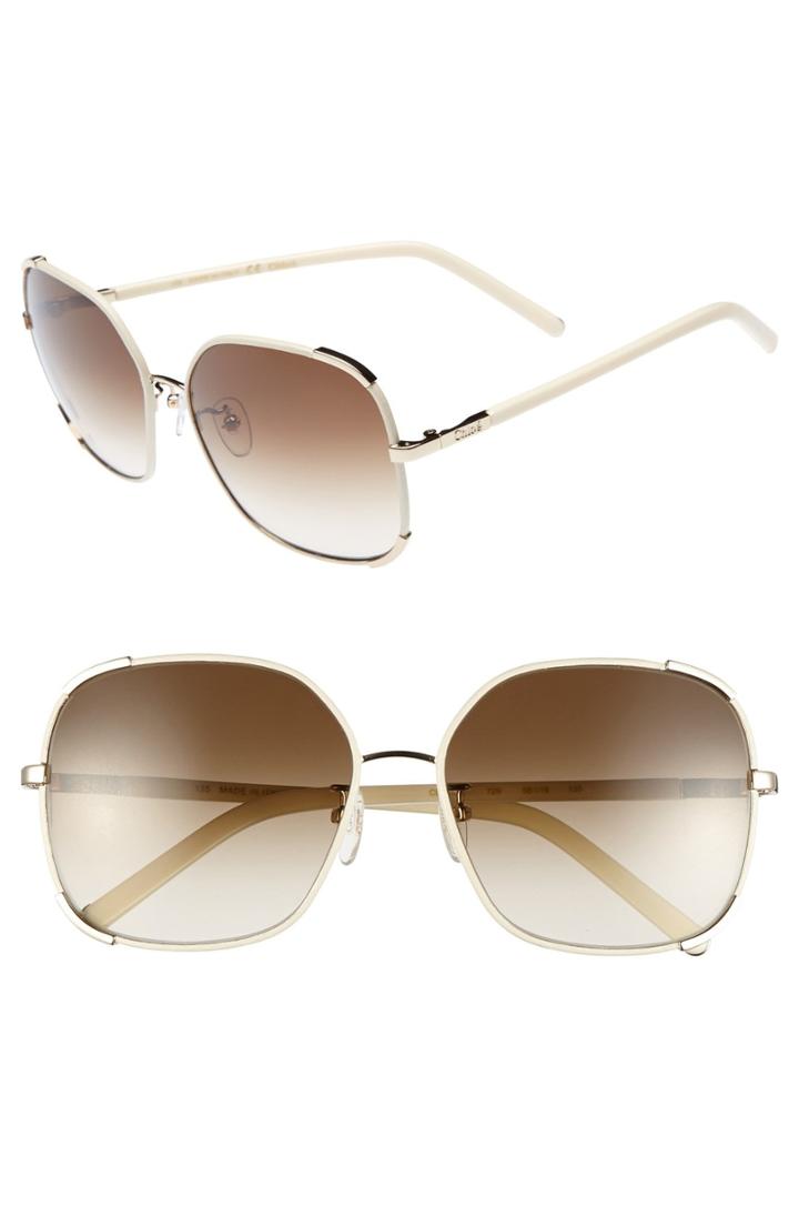 Women's Chloe 'nerine' 58mm Sunglasses -