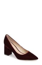 Women's Marc Fisher D 'zala' Pump, Size 7 M - Burgundy