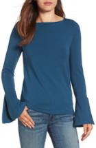 Women's Halogen Flare Sleeve Bateau Tee - Blue