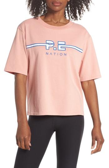 Women's P.e Nation Active Duty Tee - Pink