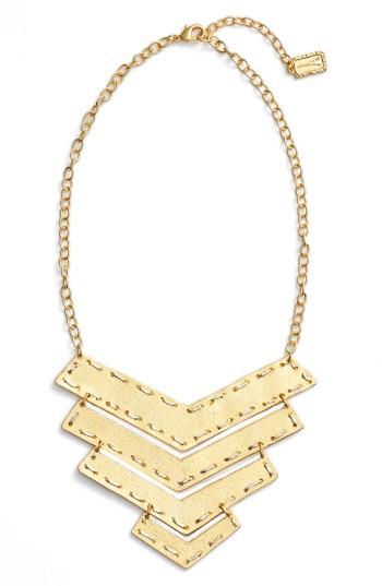 Women's Karine Sultan Chevron Pendant Necklace
