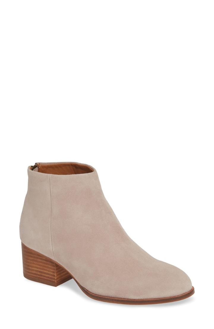 Women's Seychelles Floodplain Block Heel Bootie .5 M - Beige