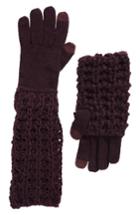 Women's Rebecca Minkoff Chunky Tuck Gloves, Size - White