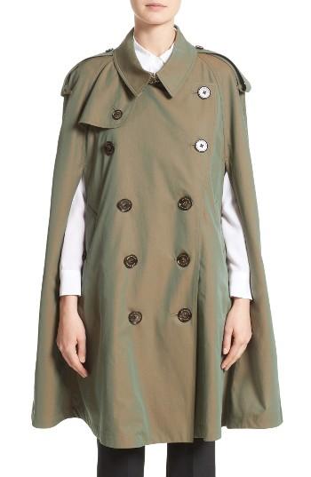 Women's Burberry Allensford Raglan Trench Cape