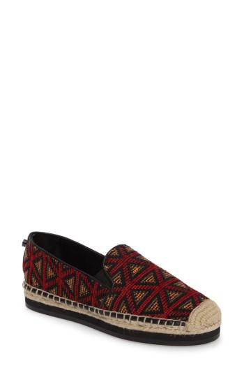 Women's Botkier Sara Espadrille Platform Loafer M - Red