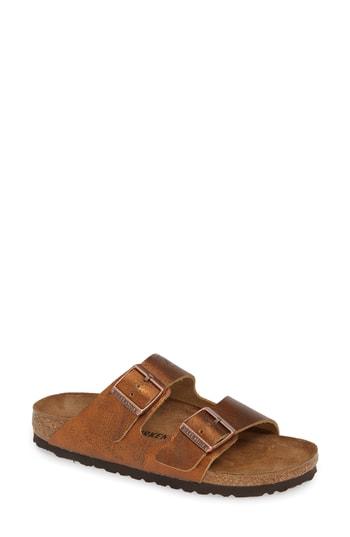Women's Birkenstock Arizona Sandal -6.5us / 37eu D - Metallic
