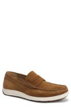 Men's Trask Sheldon Penny Loafer M - Brown