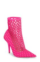 Women's Shellys London Heidi Mesh Sock Bootie Eu - Pink