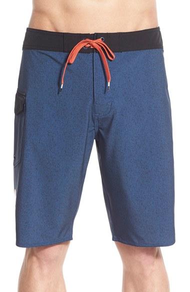 Men's Rvca 'register' Board Shorts - Blue
