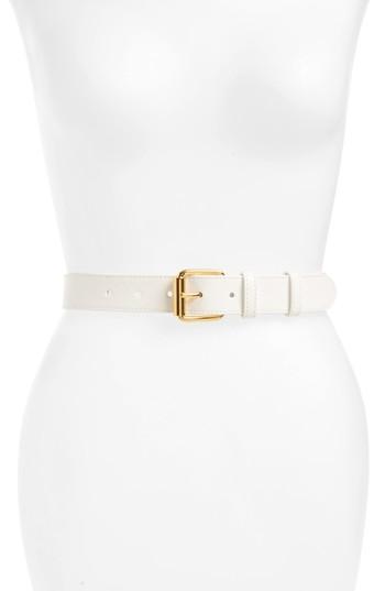 Women's Stella Mccartney Eco Alter Nappa Belt - Pure White