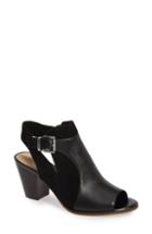Women's Bella Vita Kellan Mixed Finish Sandal N - Black