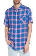 Men's The Rail Flannel Woven Shirt - Blue
