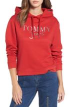 Women's Tommy Jeans Tjw Modern Logo Hoodie - Red