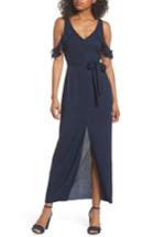 Women's Paige Lystra Cold Shoulder Maxi Dress - Blue