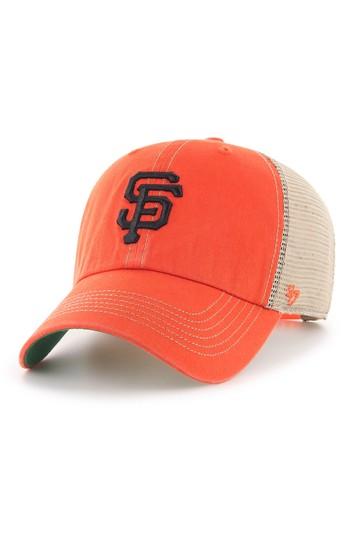 Men's 47 Brand Mlb Trawler Ball Cap - Orange