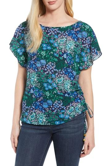 Women's Michael Michael Kors Paisley Remix Top - Blue