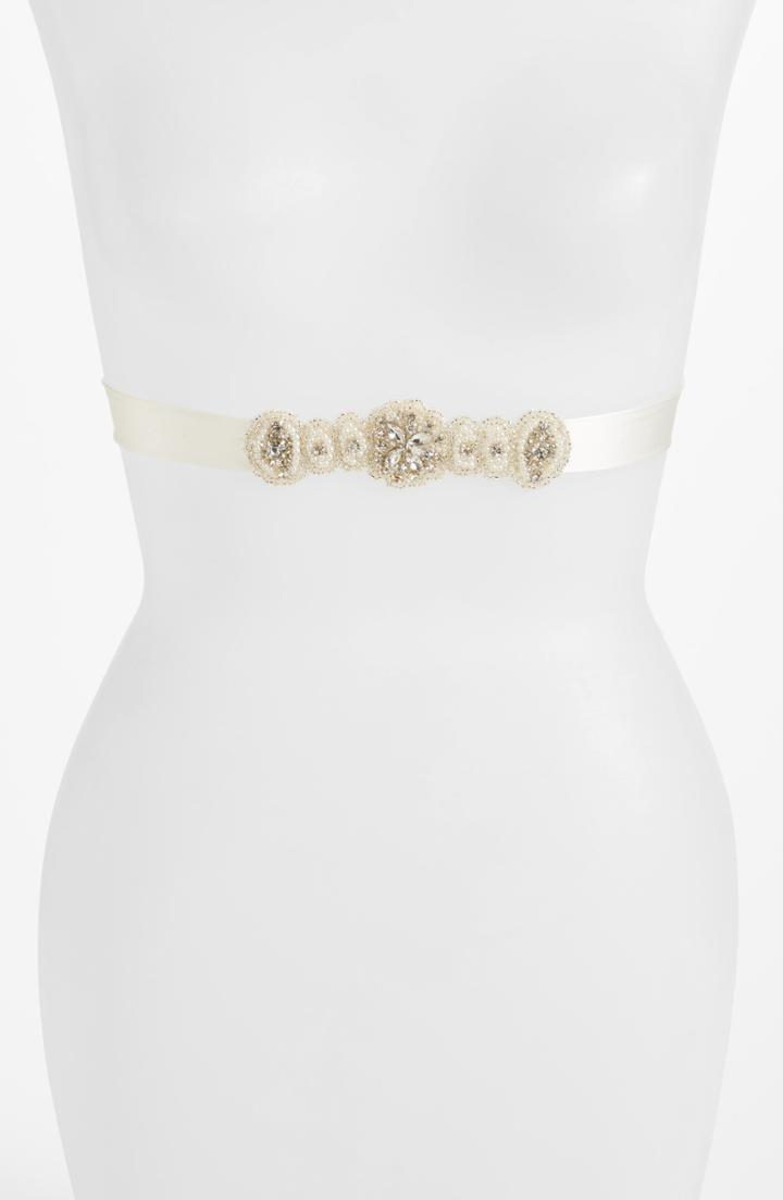 Women's Tiffany Rose Aurelia Crystal Silk Sash