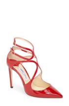 Women's Jimmy Choo Lancer Strappy Pump Us / 34eu - Pink