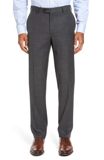 Men's Pal Zileri Classic Fit Trousers Us/ 50 Eu - Grey