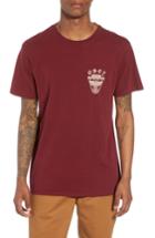 Men's Obey Superior Eagle Shield Graphic T-shirt - Burgundy