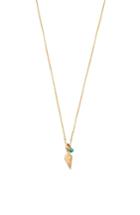 Women's Loren Stewart Diamond Arrowhead & Turquoise Necklace