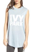 Women's Ivy Park Logo Tank, Size - Blue