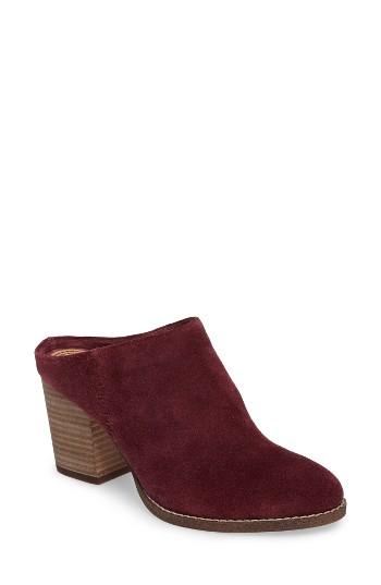 Women's Splendid Debrah Block Heel Mule .5 M - Brown