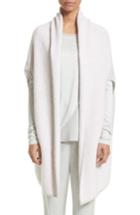 Women's St. John Collection Cashmere Jersey Cardigan, Size /small - Pink