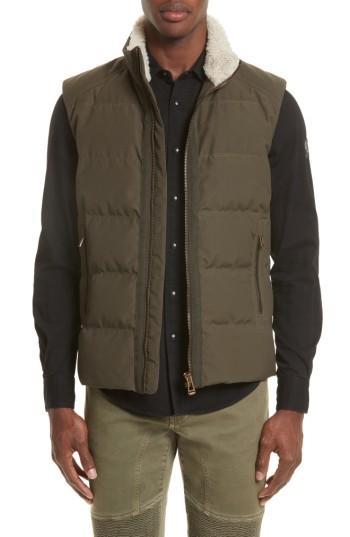 Men's Belstaff Fyfield Quilted Vest Eu - Green