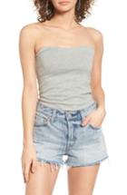 Women's Bp. Sweetheart Tube Top - Grey