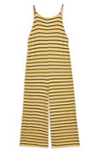 Women's Topshop Eva Stripe Romper Us (fits Like 0) - Yellow
