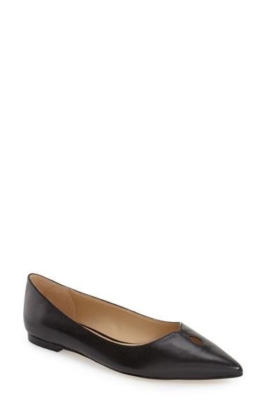 Women's Sam Edelman 'ruby' Flat .5 M - Black