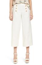 Women's Lydelle Button Front Culottes - White