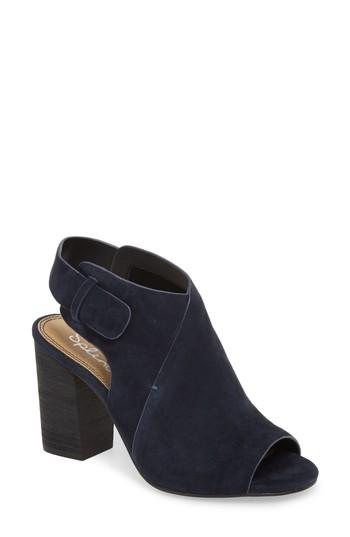 Women's Splendid Nikolai Stack Heel Sandal M - Blue