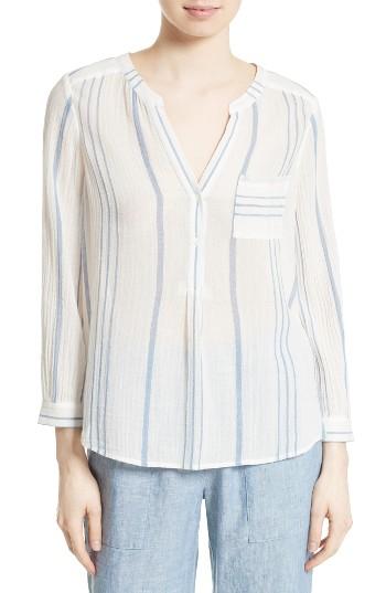 Women's Joie Almae Stripe Cotton Blouse