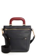 Anya Hindmarch Mini Orsett Leather Shoulder Bag - Black