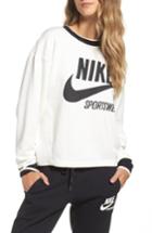 Women's Nike Sportswear Archive Sweatshirt - Ivory