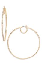 Women's Vince Camuto Pave Double Hoop Earrings